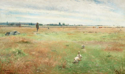 Landschaft mit Gans, Morbylanga